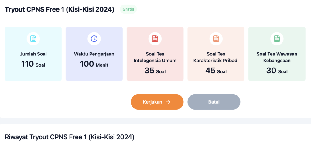 soal cpns terbaru