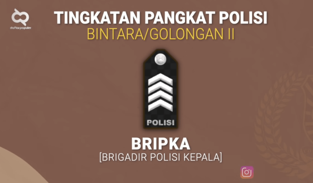 pangkat akpol dari terendah sampai tertinggi