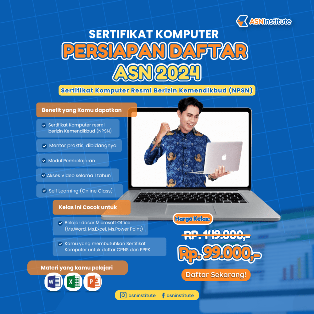 sertifikat komputer cpns