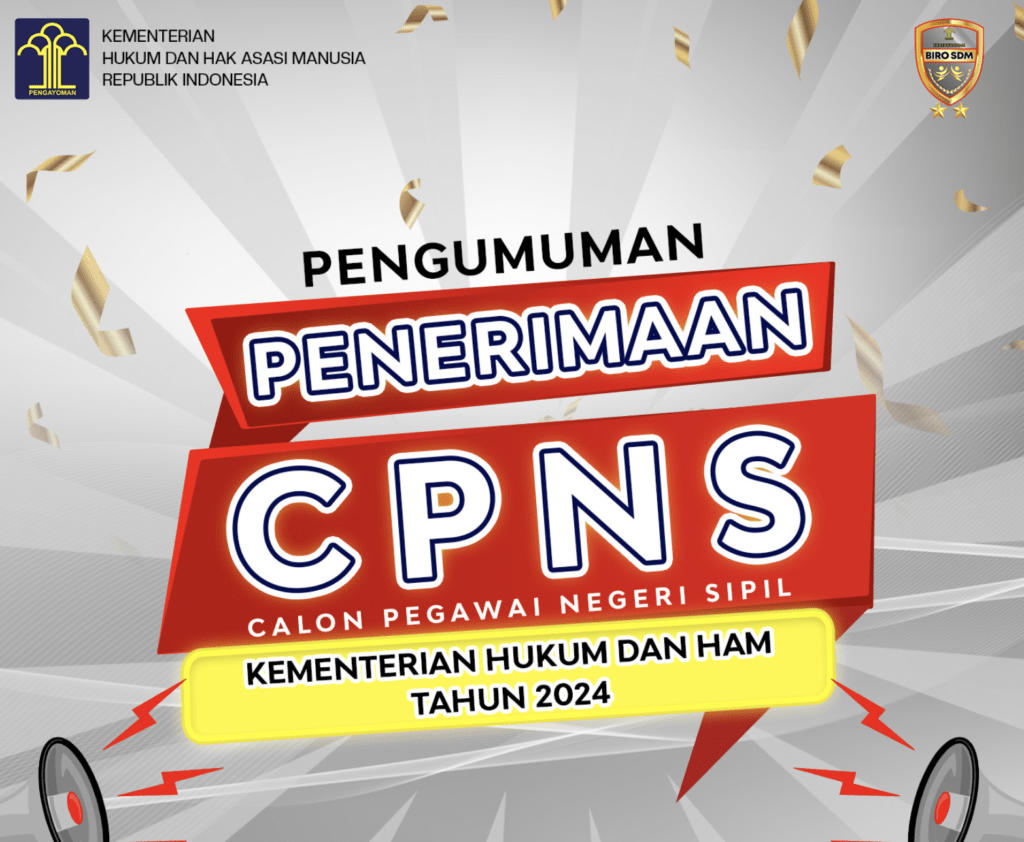 contoh surat lamaran cpns kemenkumham