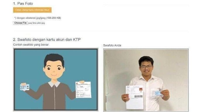 swafoto cpns gepeng