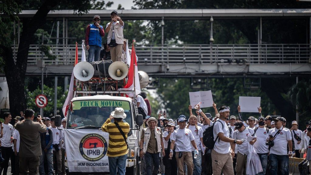 aksi demo cpns dan pppk