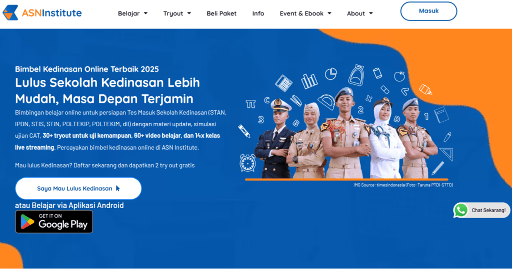formasi sekolah kedinasan