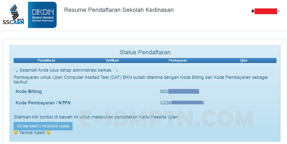 pengumuman kedinasan