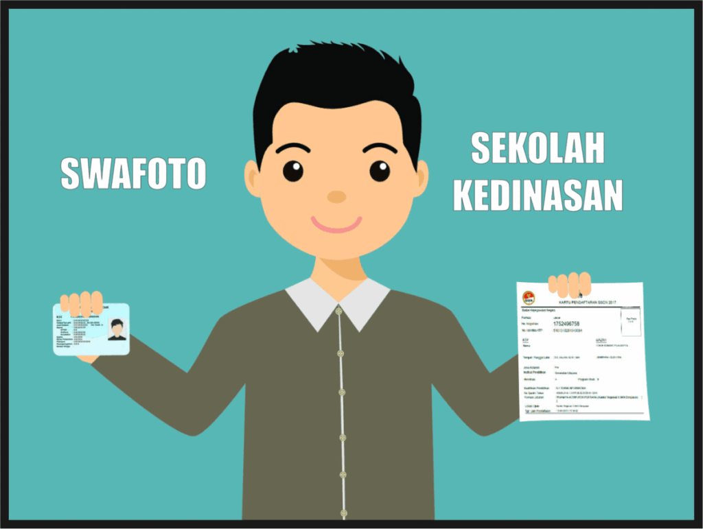 contoh swafoto sekolah kedinasan