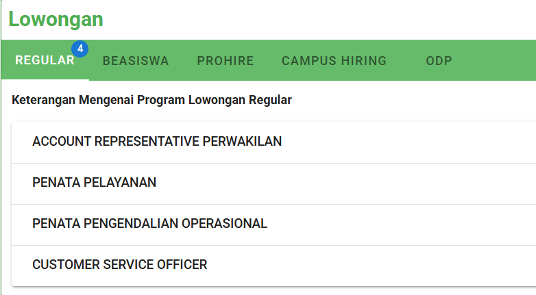 syarat daftar rekrutmen bpjs ketenagakerjaan