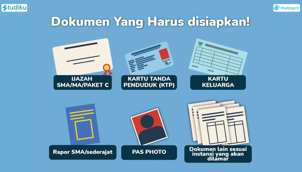 syarat syarat dokumen cpns